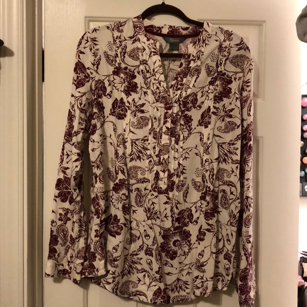 Long sleeve blouse